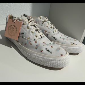 Rifle Paper Co. X Keds Tanners/Swimmers Print Sneakers NWT Size 10